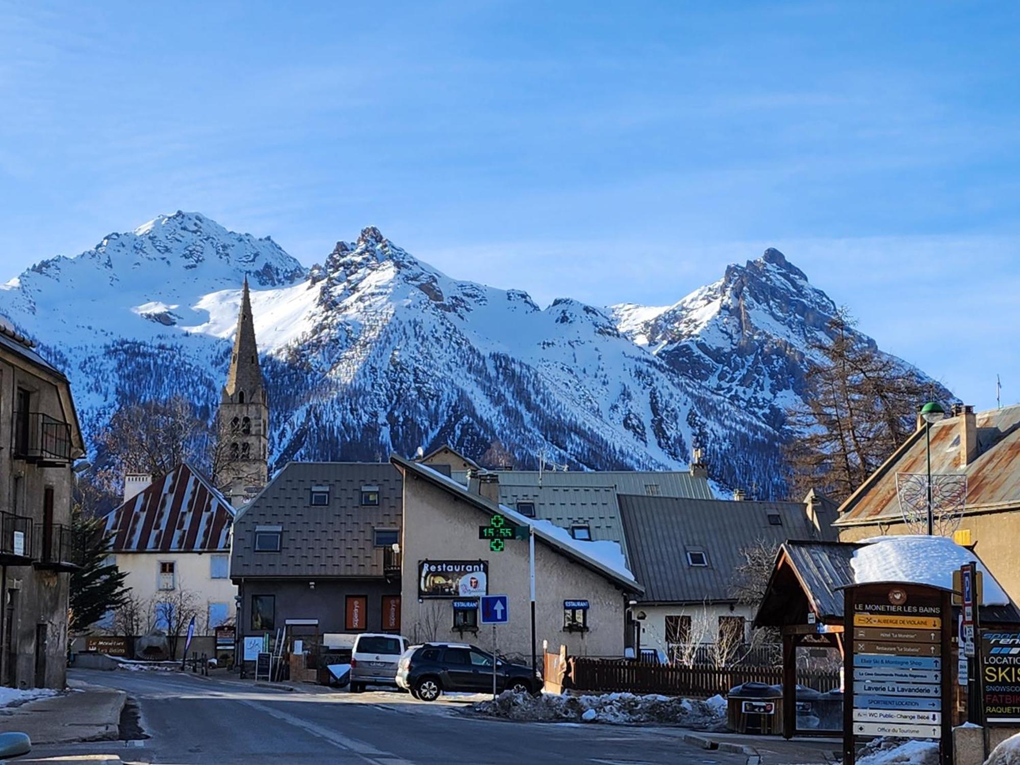 La Petite Corneille - A Chic And Central Studio. Le Monêtier-les-Bains Екстериор снимка